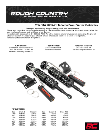 Installation Manual
